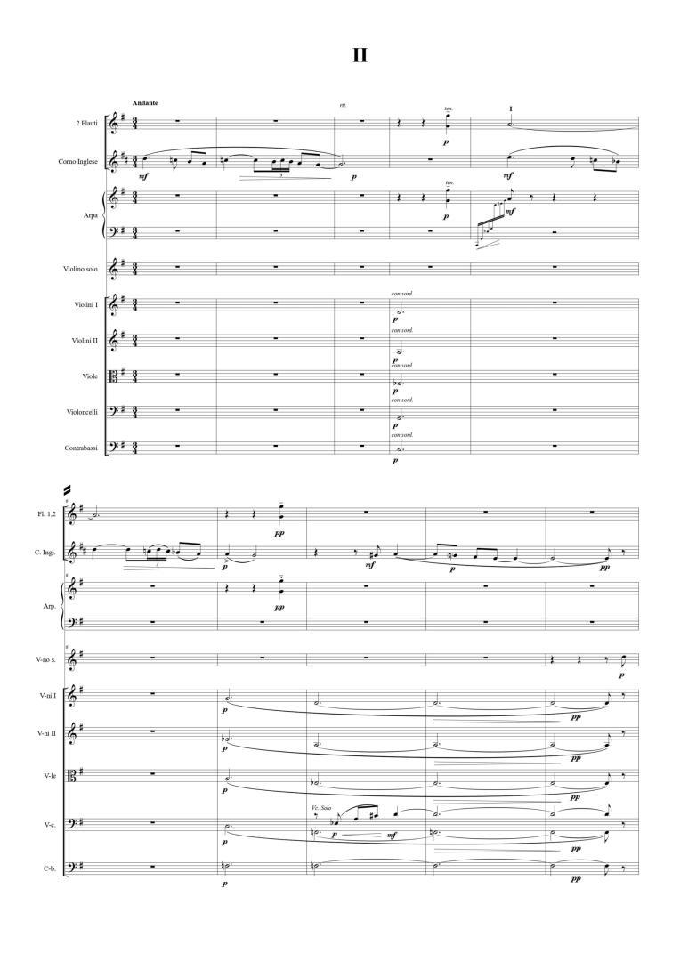 Concerto for Violin and Symphony Orchestra