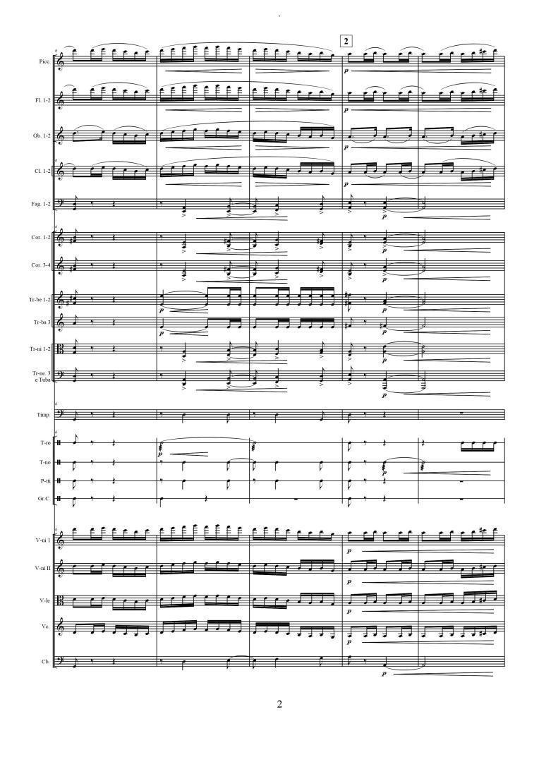 Overture – for Symphonic Orchestra