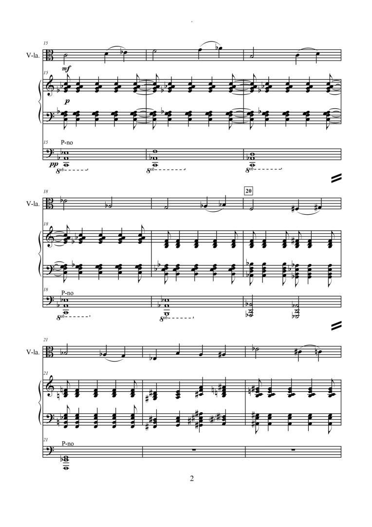 “Impressions“ – Piano Score