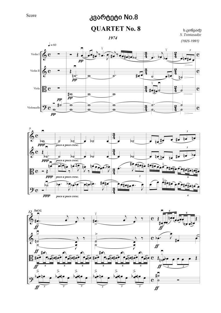 String quartets