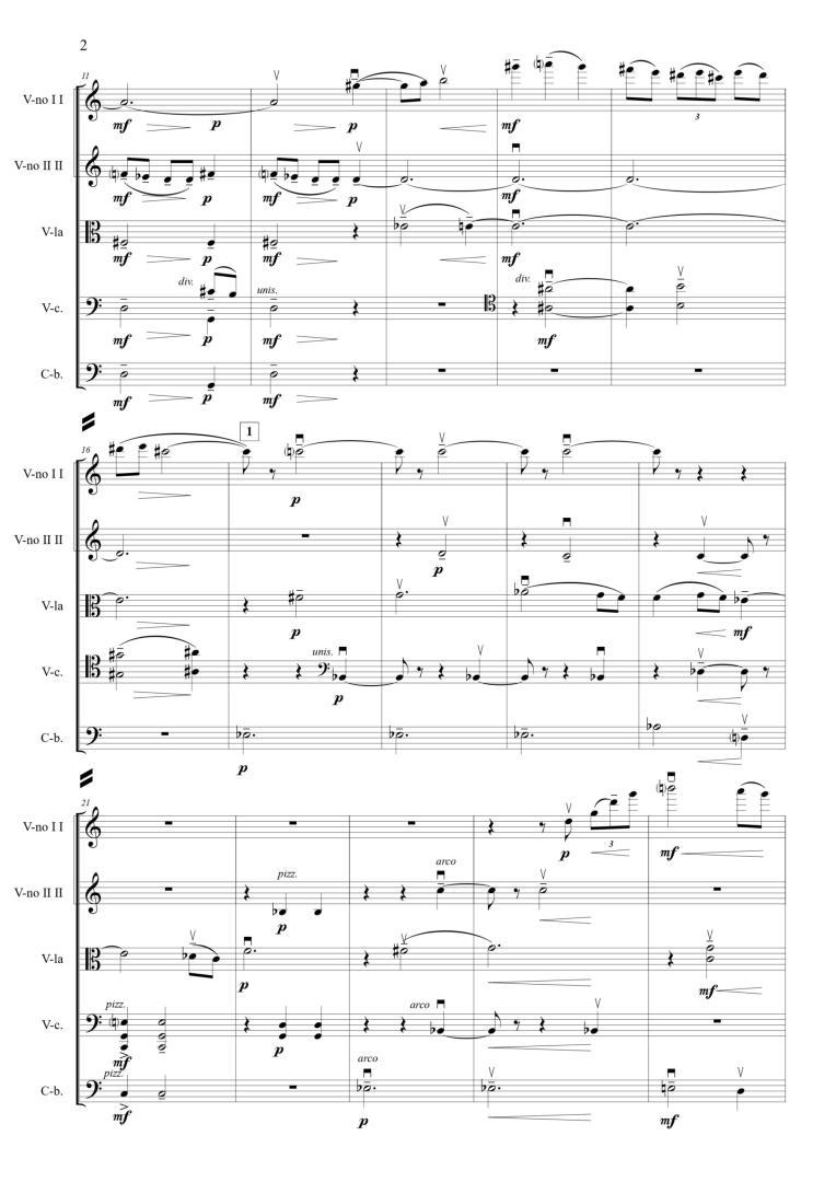 “Expectation” – Piece for Chamber Orchestra