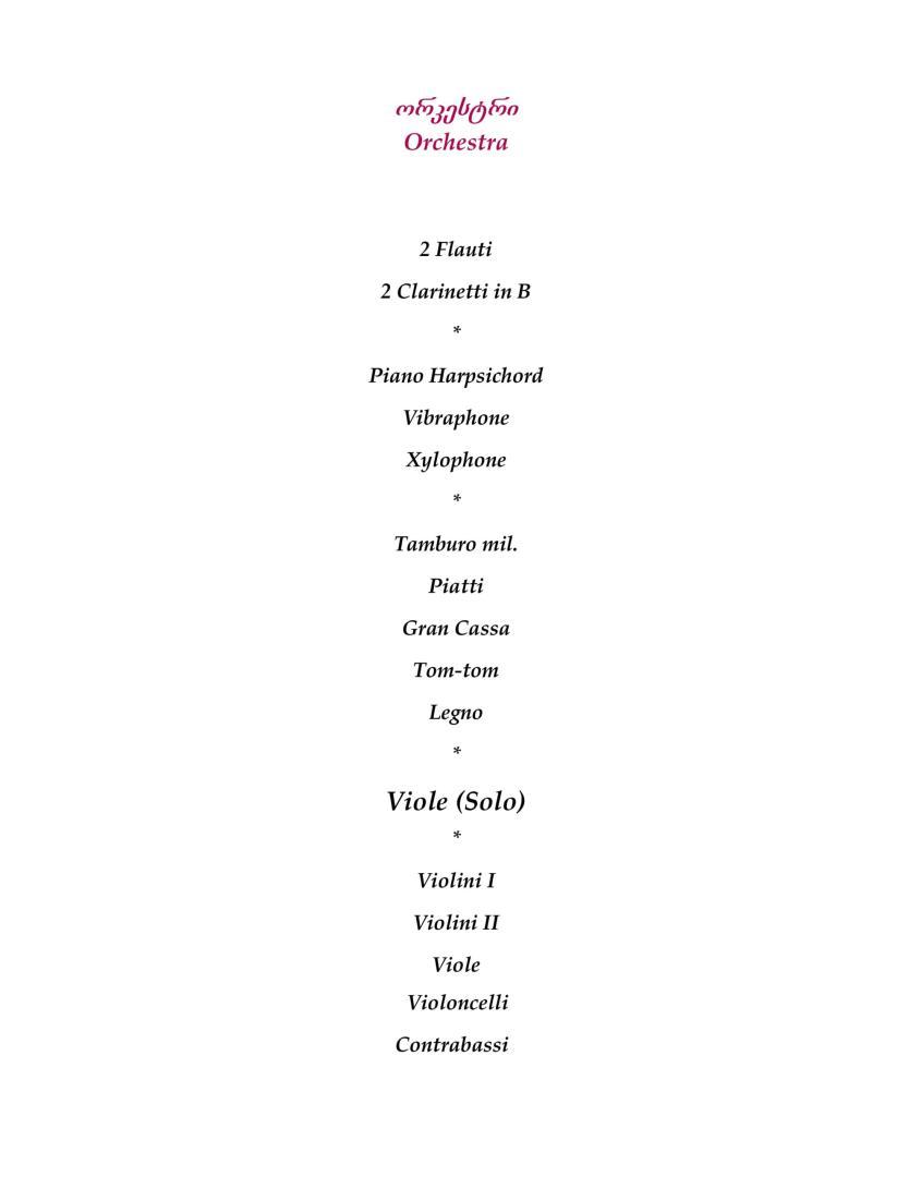Concerto for Viola and Symphony Orchestra