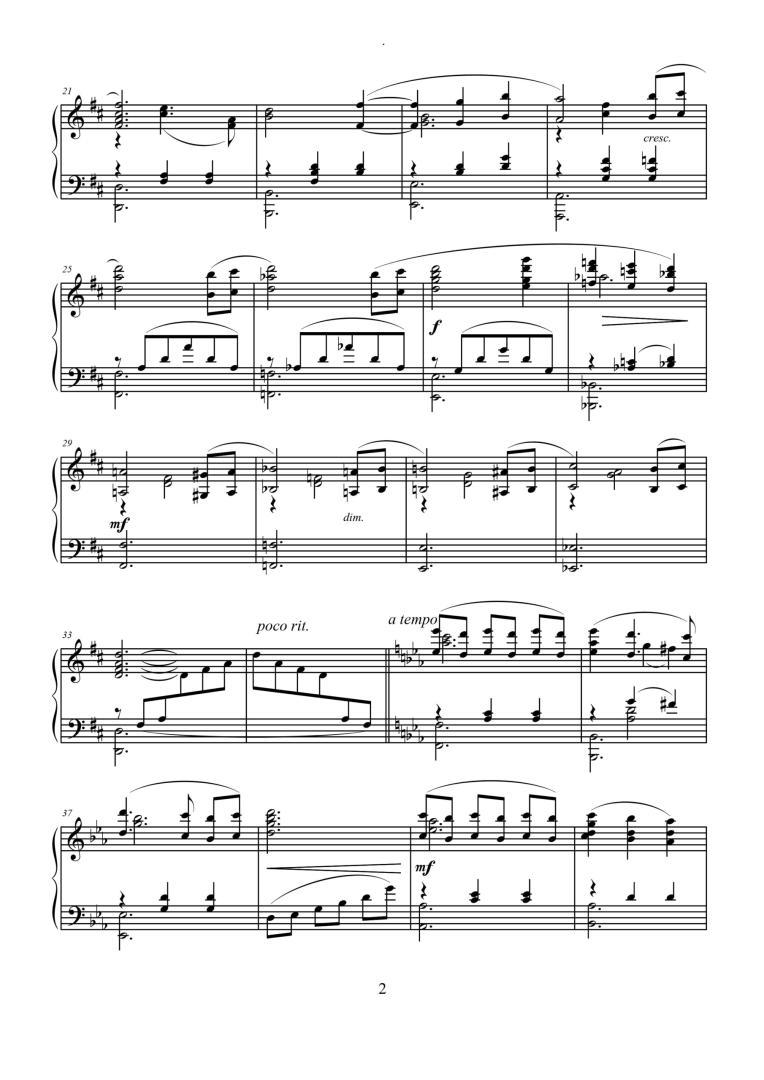 Waltz “Memories” – Piece for Piano