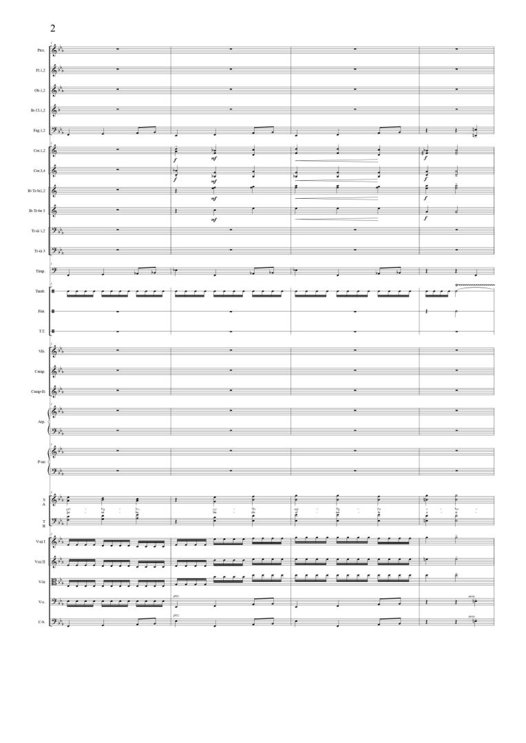 Immortality – Cantata for Choir, Reader and Symphony Orchestra