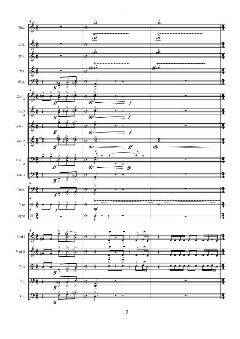 Celebration Overture – for Symphony Orchestra