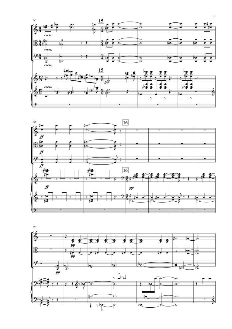 Piano Quartet “Metamorphoses”