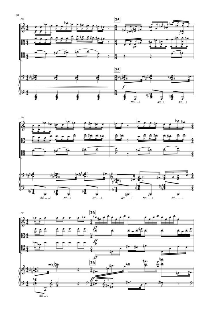 Piano Quartet “Metamorphoses”