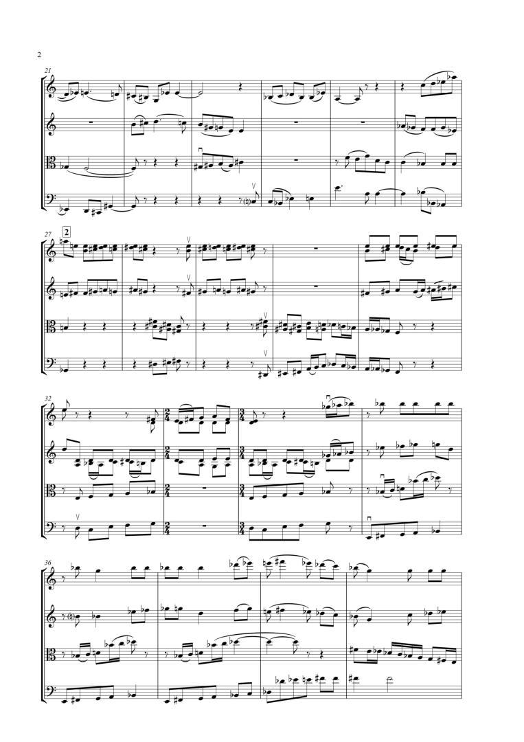 String Quartet N1