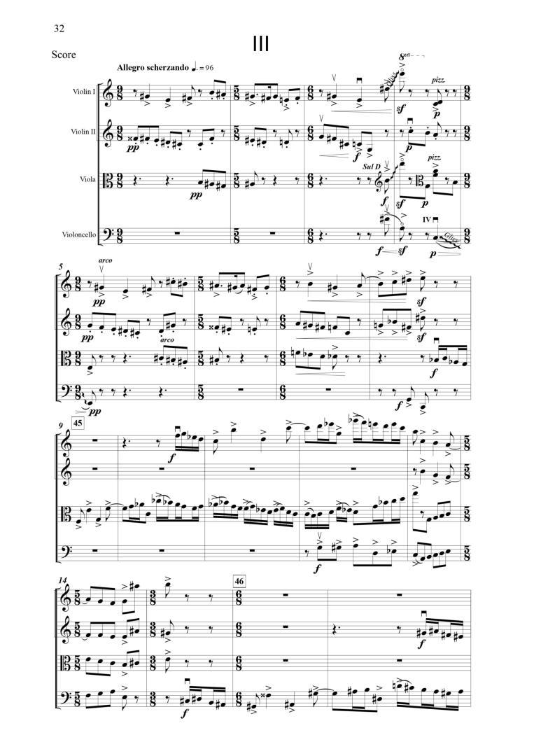 String Quartet N10